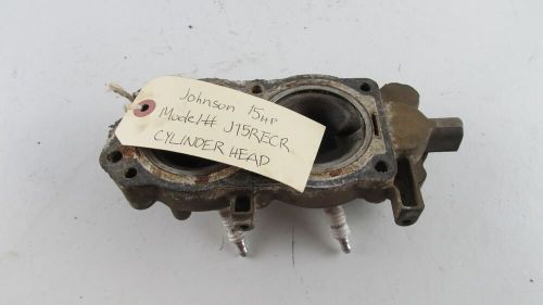 Oem 15hp evinrude johnson outboard cylinder head 0338221