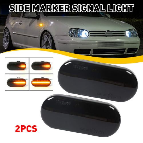 Sequential LED Blinker Marker Side Turn Signal for Light VW Golf 3 4 Passat Polo, US $15.99, image 5