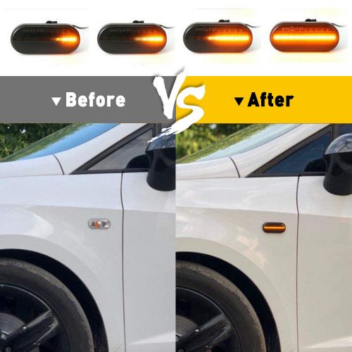 Sequential LED Blinker Marker Side Turn Signal for Light VW Golf 3 4 Passat Polo, US $15.99, image 8