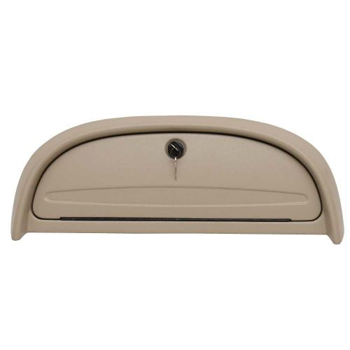 Boat glove box door | 26 1/4 x 10 1/4 inch taupe plastic