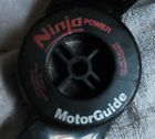 Motorguide ninja power prop propeller ~ # kf124 02 ~ 3&#034; hub