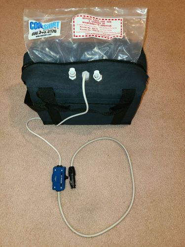 Coolshirt 12 vdc portable bag system, cool shirt liquid cooled garment - size xl