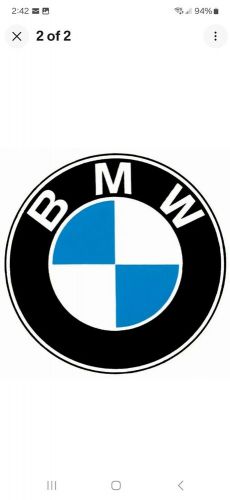 Bmw logo valve stem caps  x004409789