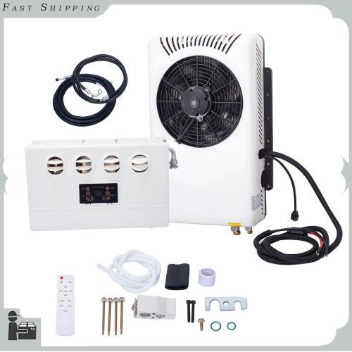 12v vehicle a/c kit split air conditioner for cab truck bus rv caravan 11000 btu