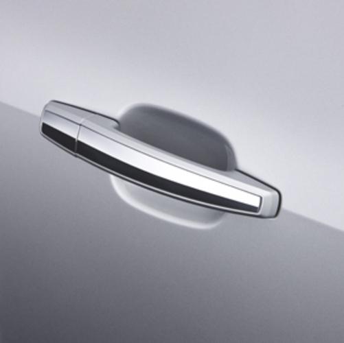 13-12 chevy malibu/ 12-13 buick regal silver ice chrome door handle set 22817268