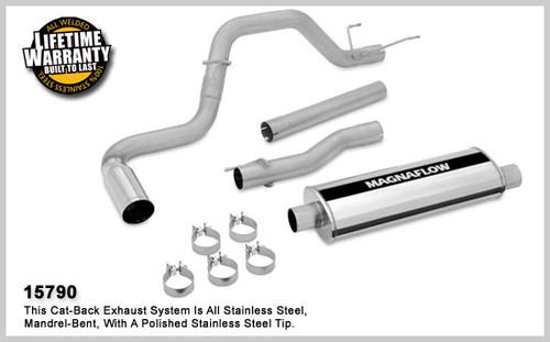 Magnaflow 15790 dodge truck ram 2500 truck stainless catback performance exhaust