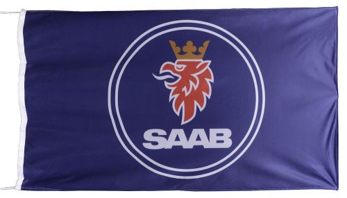 Saab-flag purple banner landscape 5 x 3 ft 150 x 90 cm