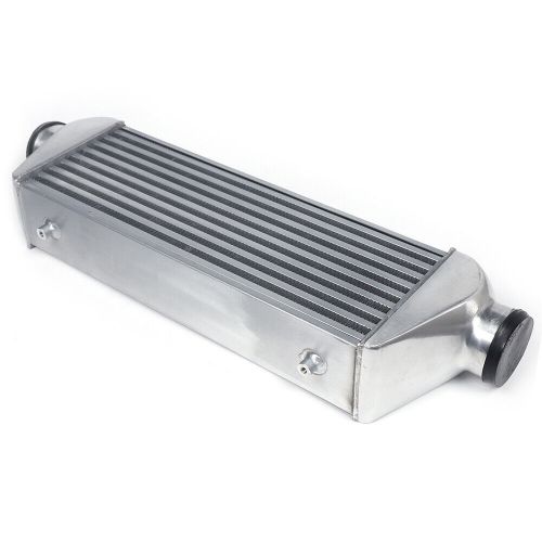 3 inch inlet outlet  aluminum polished turbo intercooler front mounted universal