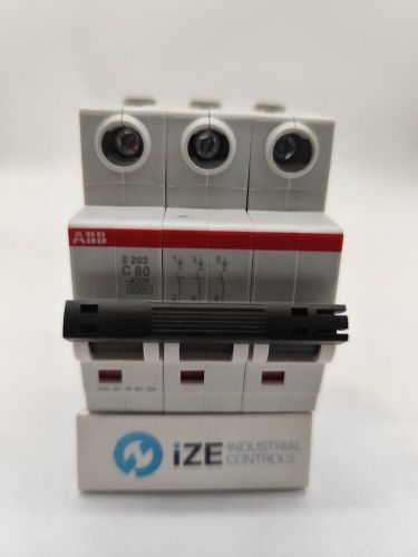 Abb s203-c80 circuit breaker 2cds253001r0804