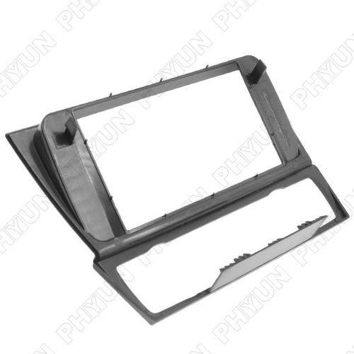 Radio stereo double din dash fascia frame kit for 2004-2012 bmw e90 e91 e92 e93