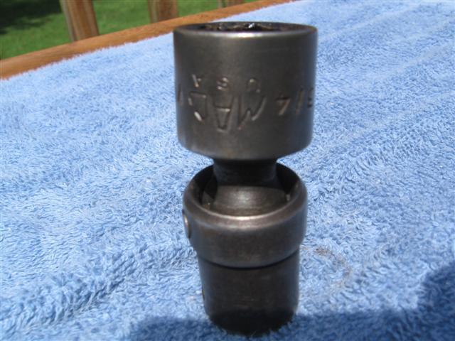 Mac tools # 246, 3/4 inch 1/2 inch drive, 6 point, universal impact socket