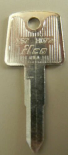 Honda motorcycle hd72 x57 vintage key blanks by ilco (qty 2)