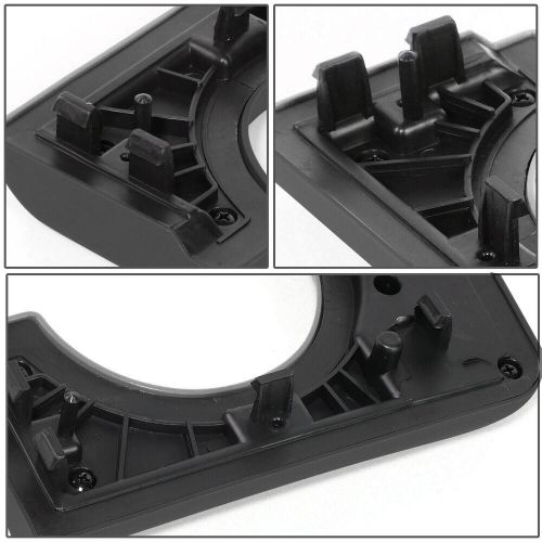 For 04-14 ford f150 front bench center console cup holder trim pad dark grey