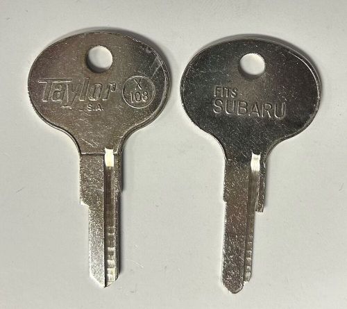 Taylor x108 subaru key blank uncut (1 pc)