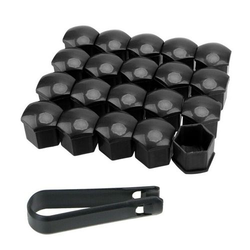 Just press and go! 20pcs 21mm wheel nut cover set with handy removal tool