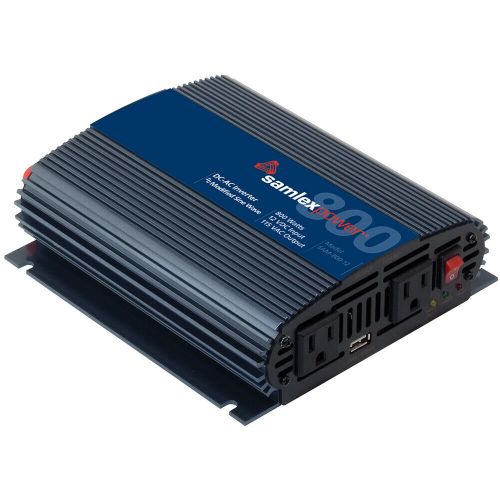 Modified sine wave inverter samlex 800w 12v-115 vac with soft start technology