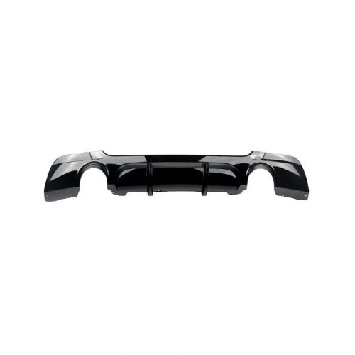 Glossy black for bmw 3 series e92 e93 m-sport 2007~13 rear bumper diffuser lip