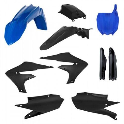 Acerbis full plastic kit with tank cover blue/black 2736351034