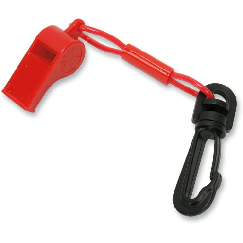 Atlantis whistle w/clip red | a2701c