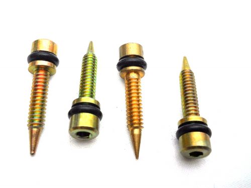 Holley model 4180 idle mixture screws with o-ring gaskets. set of four.