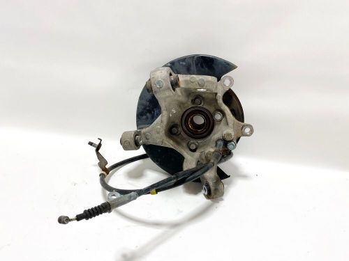 14-22 infiniti q50 rear left lh steering wheel spindle knuckle hub bearing oem