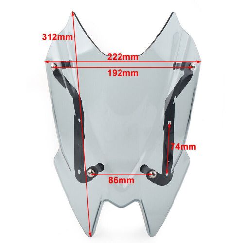Windshield Windscreen Wind Shield ProtectorFor Kawasaki Z650 2020+ 2Colors Black, US $35.81, image 10
