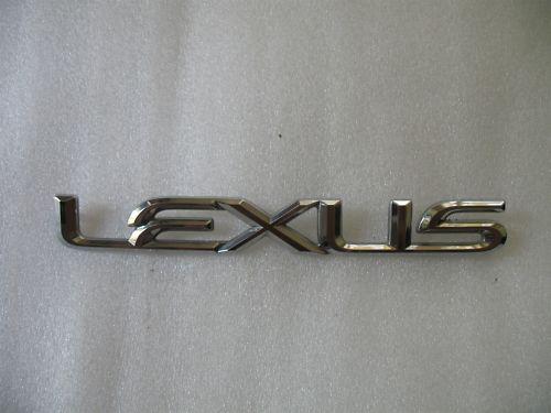 1996 lexus es300 rear trunk chrome emblem logo 92 93 94 95 96 oem