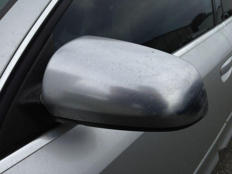 Audi b6 s4 brushed aluminum mirror covers caps left right oem factory b7 a4 a3