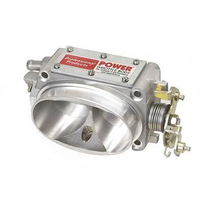 Professional products throttle body 58mm satin cast aluminum chevy pontiac ea