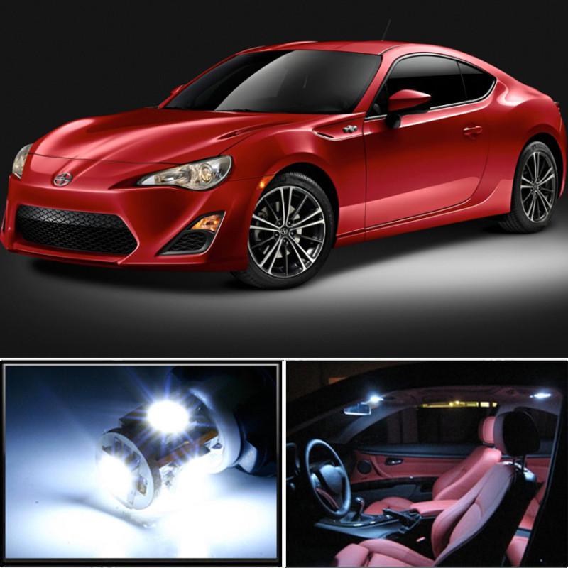 Fr-s white led lights interior package kit for scion frs