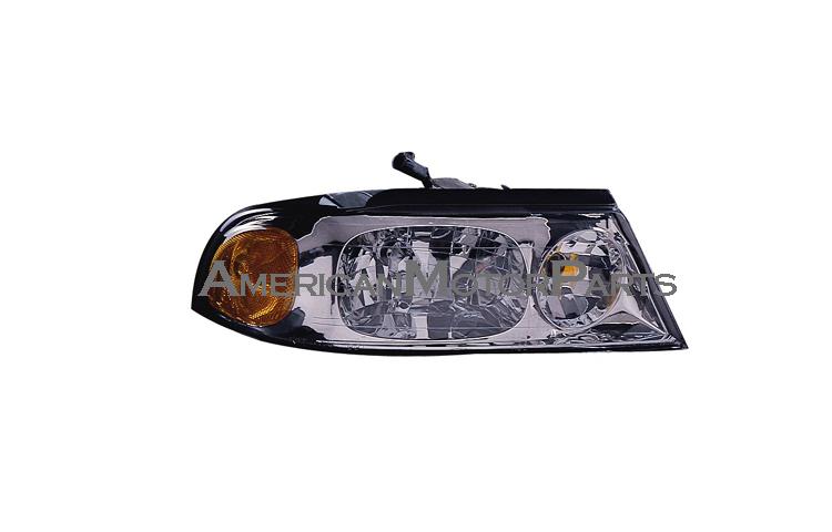 Passenger side replacement headlight halogen 98-02 lincoln navigator blackwood