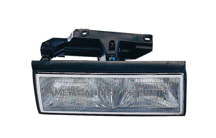 Driver side replacement headlight 91-93 cadillac deville fwd fleetwood fwd