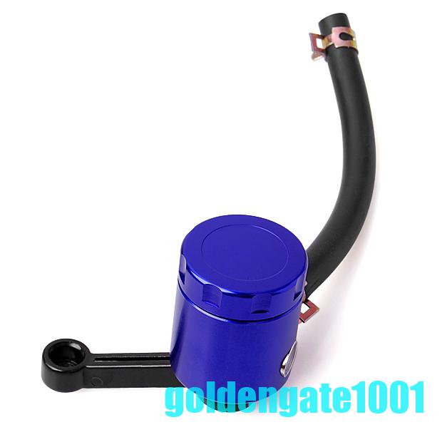 Blue motorcycle front brake clutch tank cylinder fluid oil reservoir warranty gg