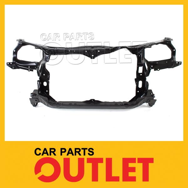 1996-2000 toyota rav4 radiator support to1225166 new primed steel wo latch brace