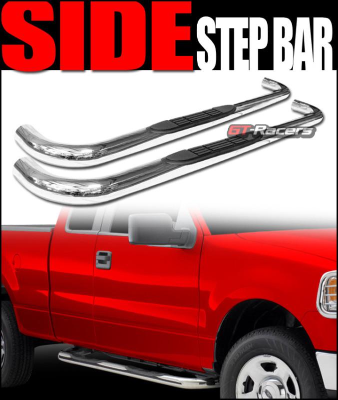 3"side step nerf bar rail running board 94-02 dodge ram 1500/2500/3500 reg cab c