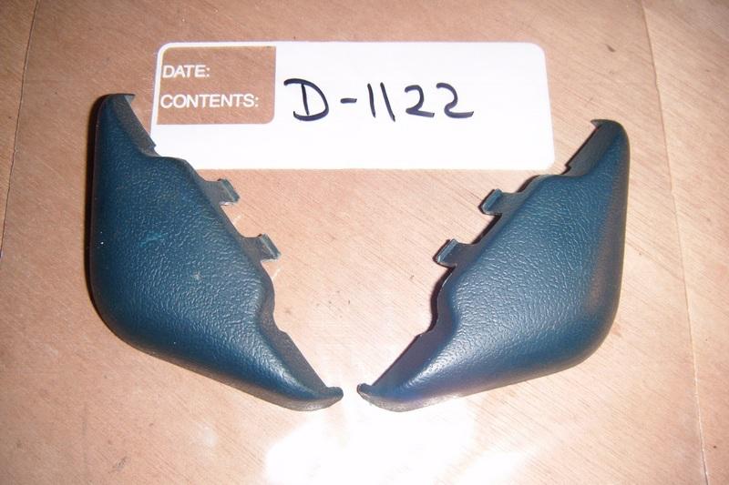 Dark blue upper seat belt bolt covers, monte carlo cutlass regal malibu 78-1988