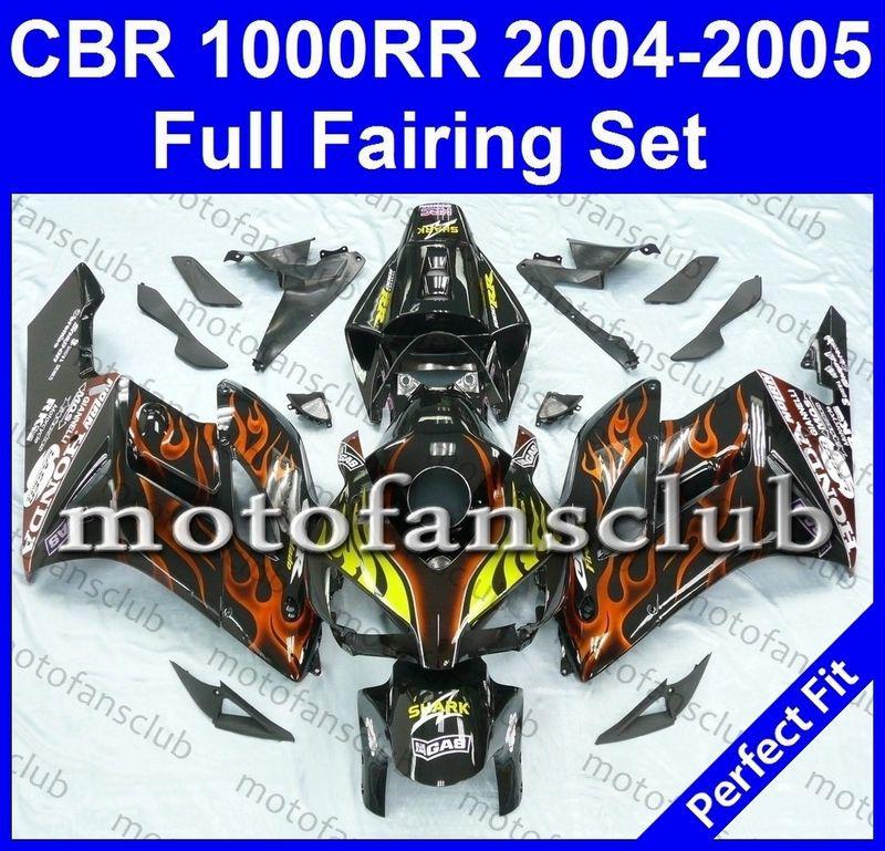 Fit honda cbr1000rr 04 05 cbr 1000 rr 2004 2005 fairing bodywork #23 b