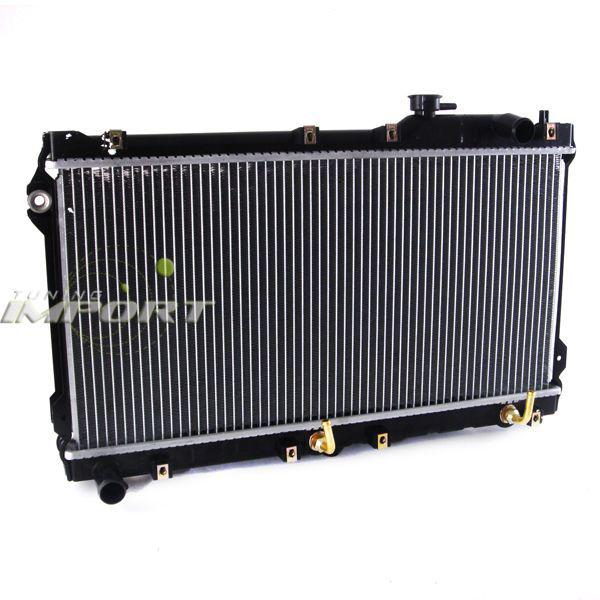 1990-1993 mazda miata mx5 mx-5 1.6l l4 m/t cooling radiator replacement assembly