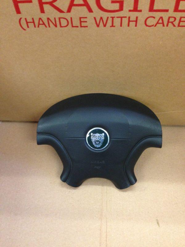 2002 2003 jaguar x type driver steering air bag black