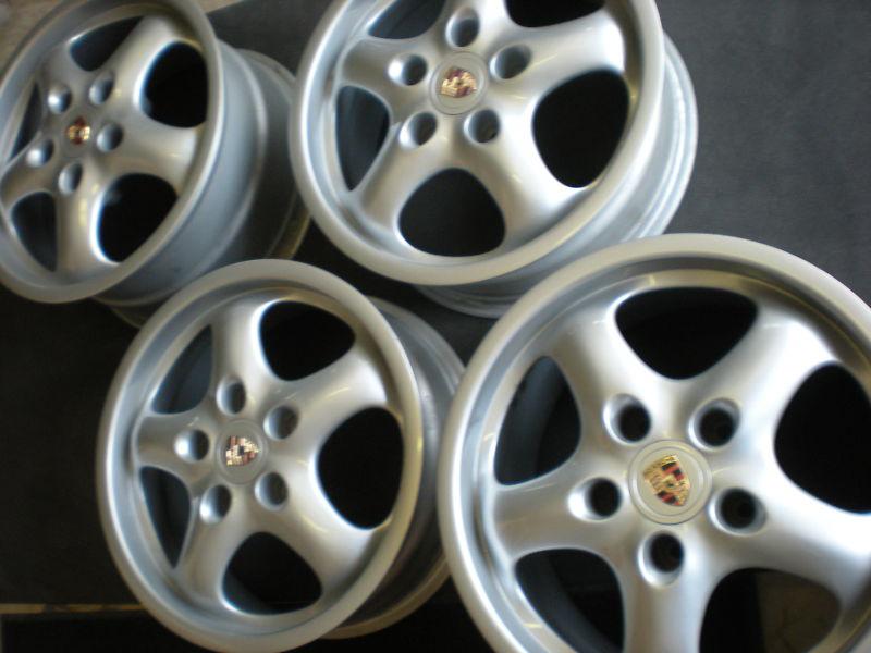 Porsche wheels and tires porsche 911 993 944 porsche 17" oem wheels 