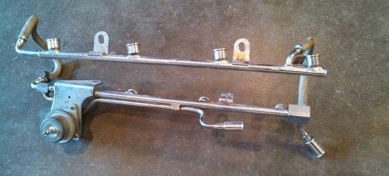 87-93 mustang fuel rails with adjustable regulator