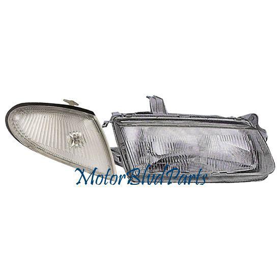 95-96 protege headlight+corner light lamp passenger rh