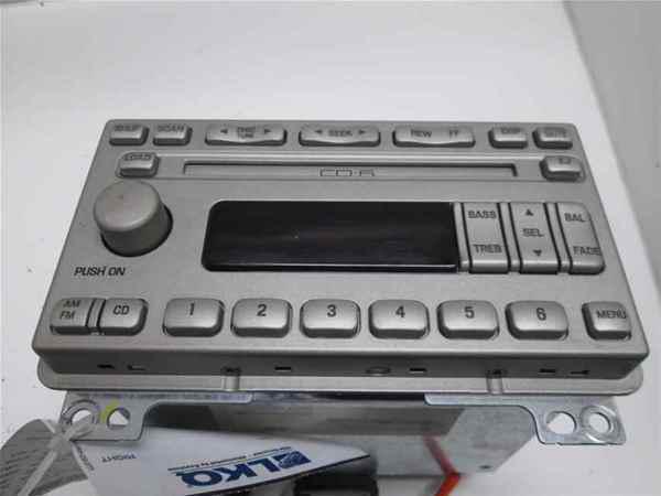 02 03 04 lincoln navigator 6 disc cd player radio oem