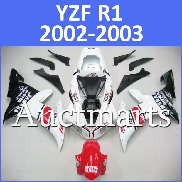 Fit yamaha yzf r1 02 03 yzfr1 2002 2003 1000 fairing kit bodywork b23 d13