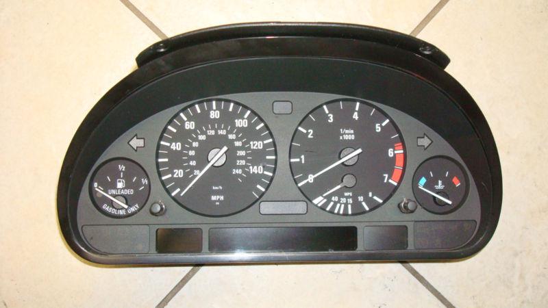 98 bmw 740i instrument cluster 49k oem