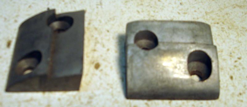 1939-40 chevrolet door lock striker plates