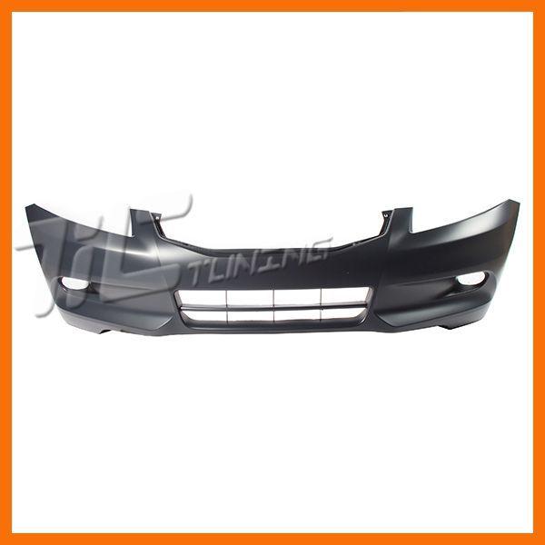 11 12 honda accord v6 sedan front bumper cover ho1000279 capa primered fog holes