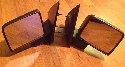 Pair of oem  manual side mirror glass 04-08 ford pickup truck