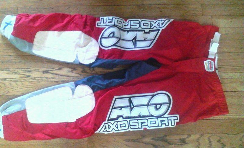 Axo motocross dirt bike pants = size 34 = great cond = must see