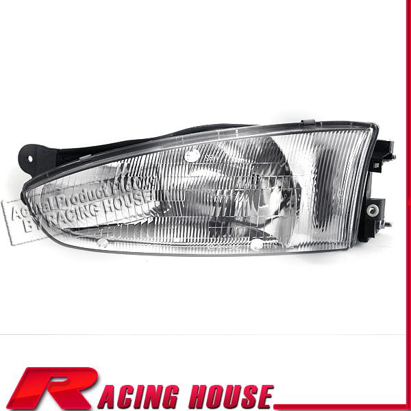 Driver side head light lamp left 1997-2002 mitsubishi mirage de es replacement